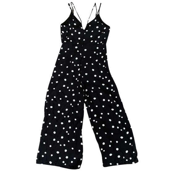 Topshop Spot Strappy Culotte Jumpsuit - Picture 4 of 5
